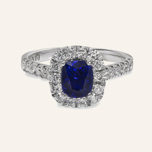 Apollo Blue Sapphire Ring