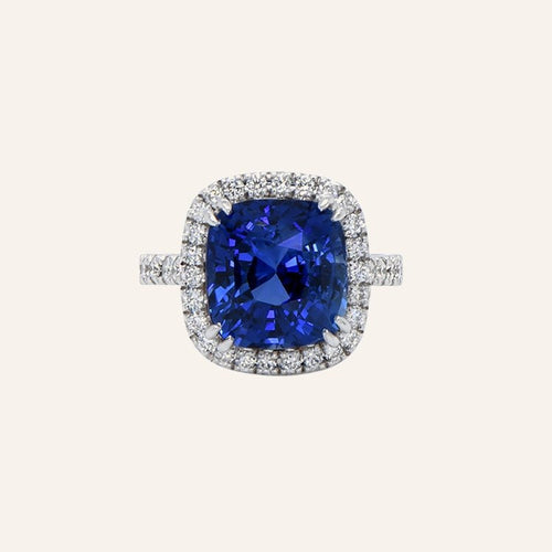 Titan Blue Sapphire Ring