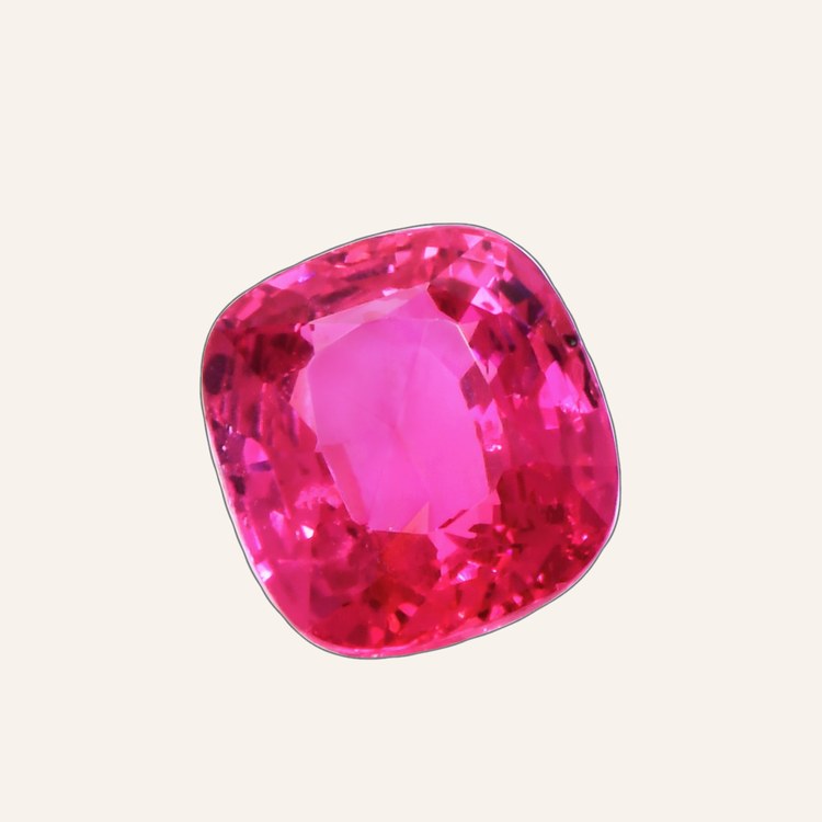 2.53ct Mozambique Ruby — GRS certificate