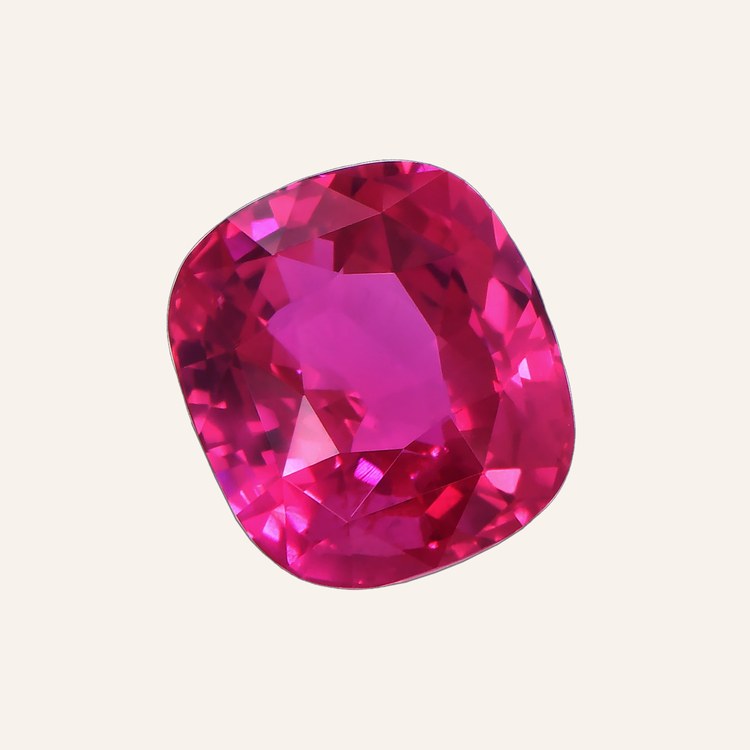 3.57ct Mozambique Ruby — GRS certificate