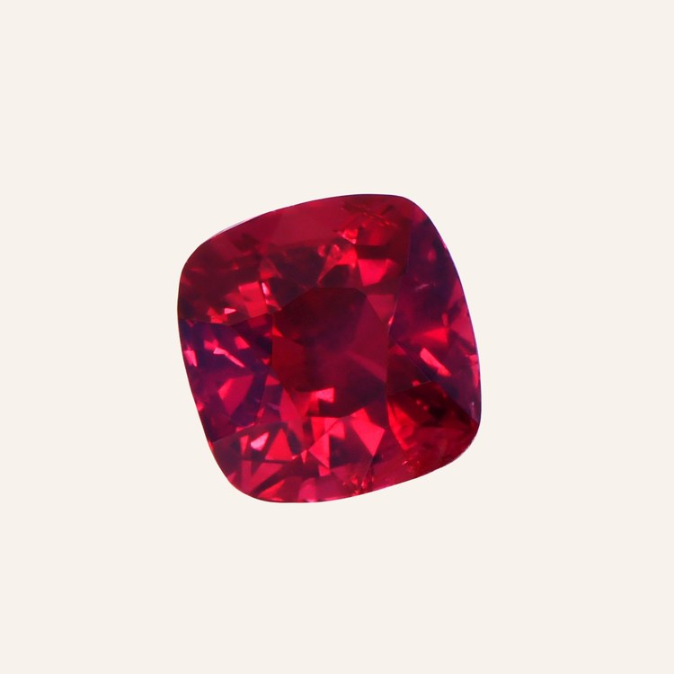 2.03ct Mozambique Ruby — GRS certificate