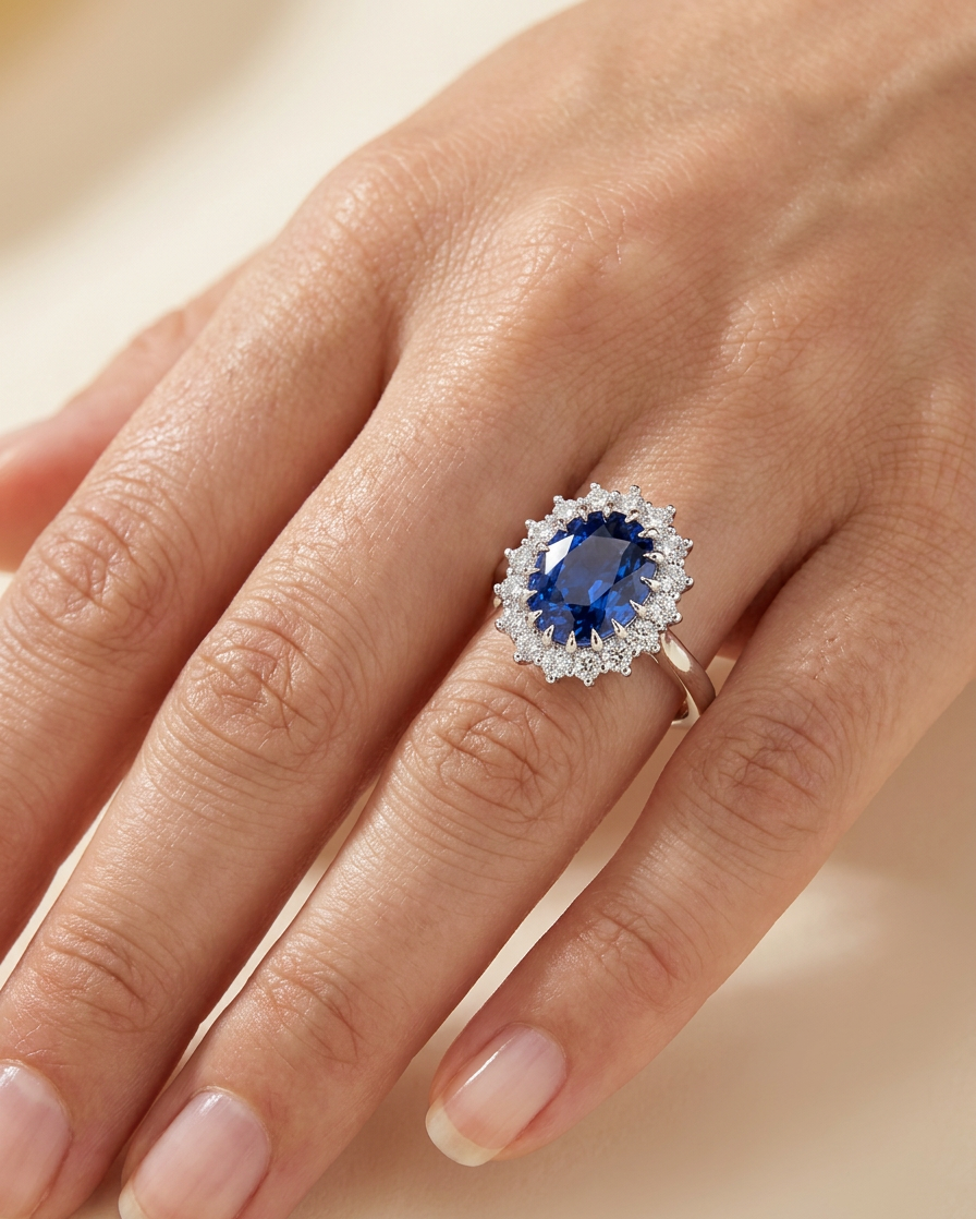 Diana Platinum Ring — additional view