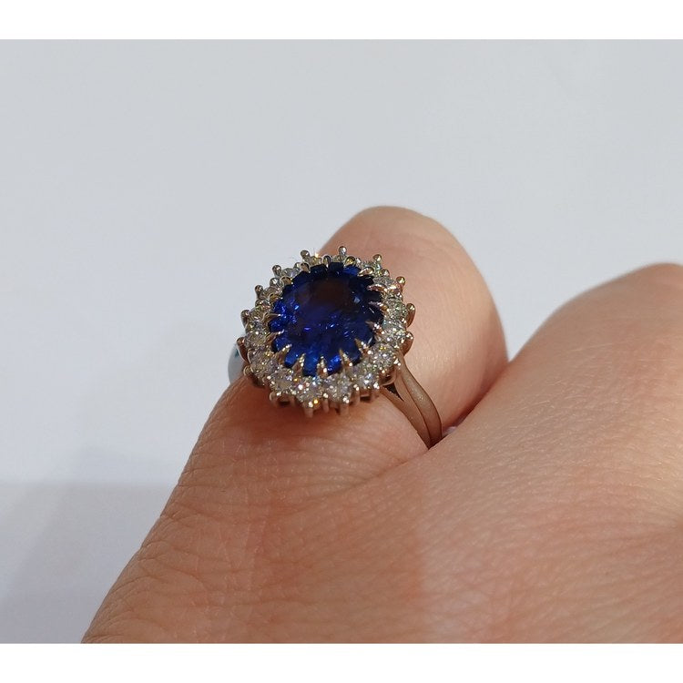 Diana Platinum Ring — GRS certificate