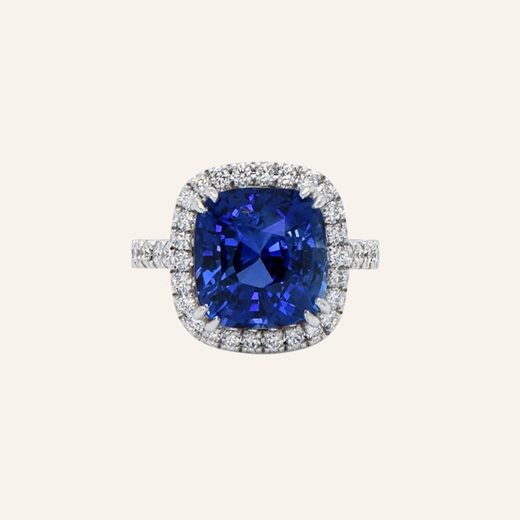 Titan Blue Sapphire Ring